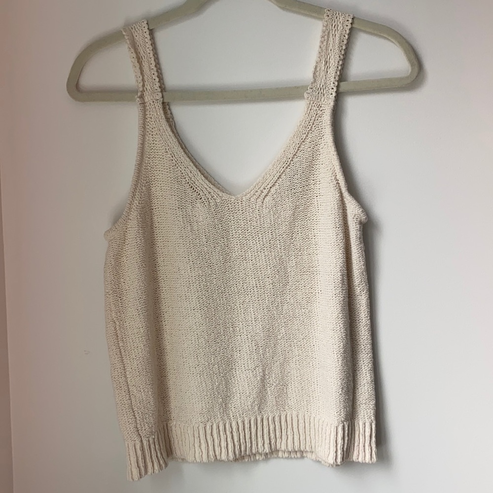 Madewell knit tank top